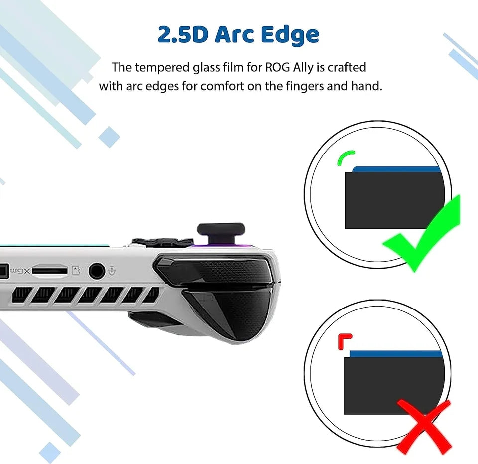 Asus Rog Ally Anti-Scratch Screen Protection Glass Tempered Film