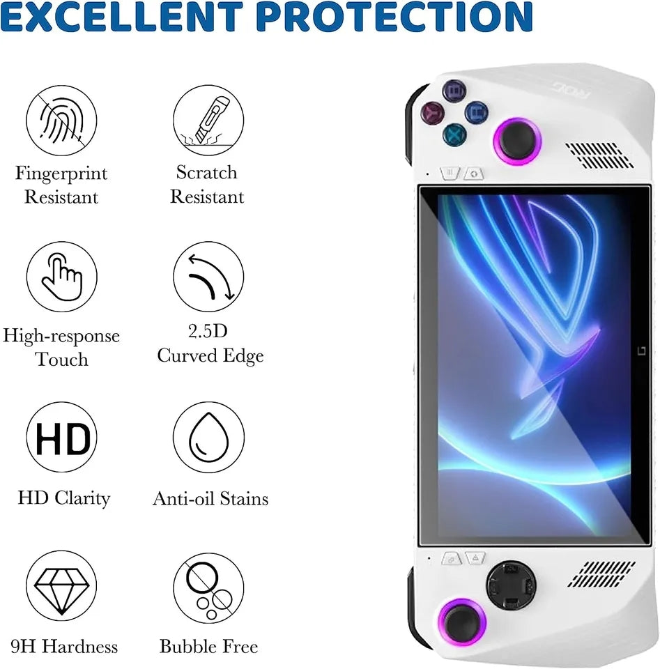 Asus Rog Ally Anti-Scratch Screen Protection Glass Tempered Film