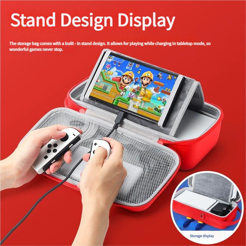 Handheld Portable Waterproof Hard Switch 2 Case Storage Bag for Nitendo Switch 2
