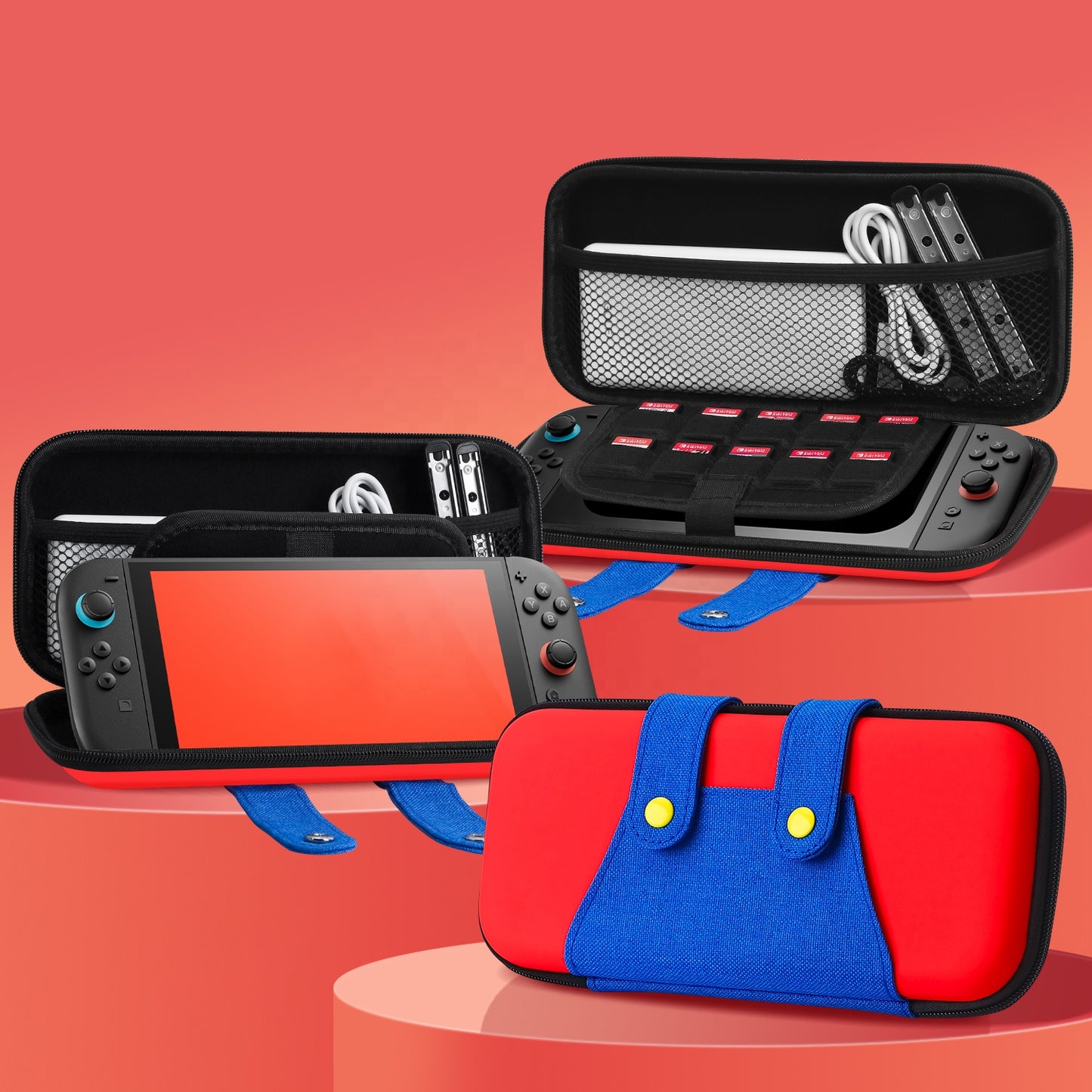 For Nintendo Switch 2 Eva Handbag Game Console Accessories Storage Bag
