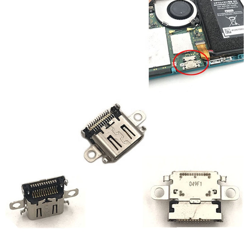 USB Charger Port Socket for Nintendo Switch Lite Charging Plug Jack Repair Part