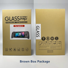 Load image into Gallery viewer, Tempered Glass Screen Protector for NS Nintendo Switch 2 Console Protective
