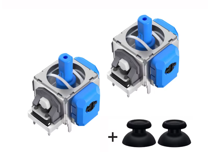 TMR Analog Sticks | AKNES Hallpi Magnetic Effect Drift Fix Joystick + Thumbsticks