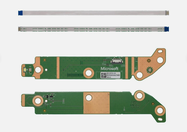 Microsoft Xbox Series X Power Eject Button LED Board Flex Cable Replacement